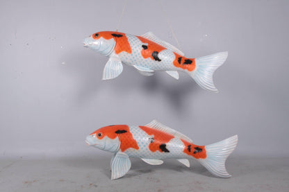 Koi Fish Statue - LM Treasures Prop Rentals 
