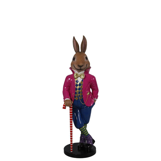 Standing Jack The Rabbit Statue - LM Treasures Prop Rentals 