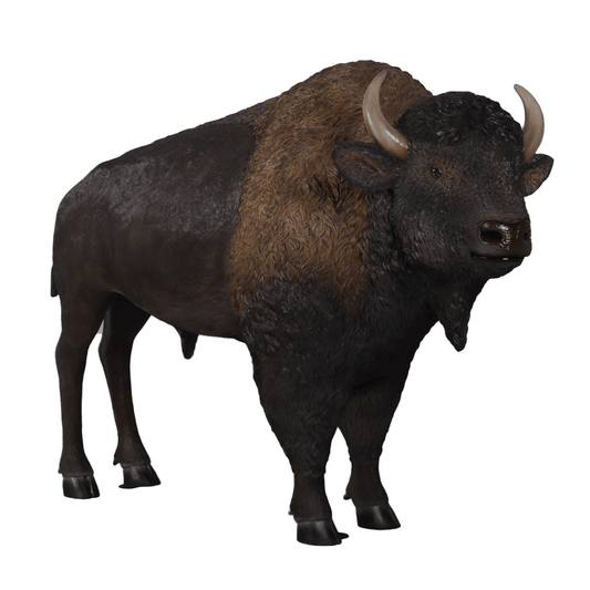 American Bison Prop Decor Statue