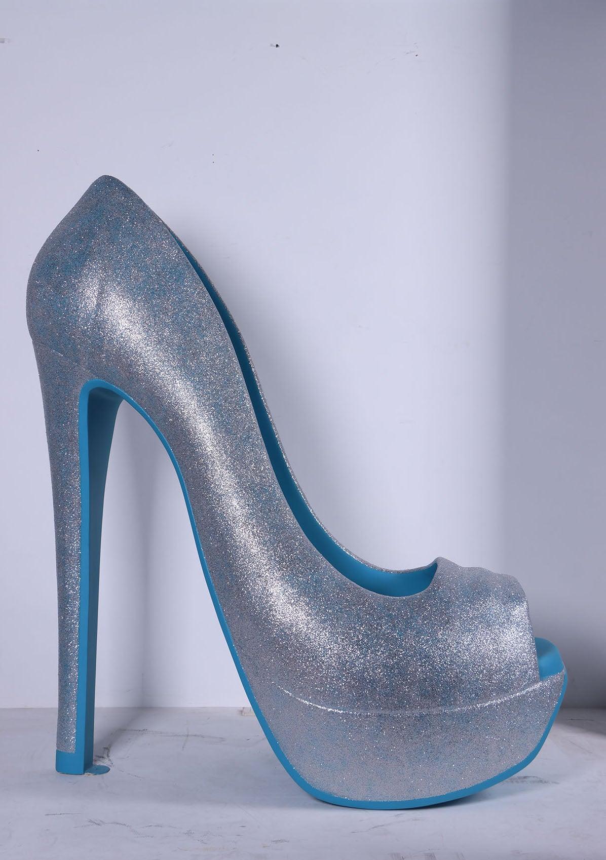 Electric Avenue Glitter Heels (Light Blue) | Heels, Quinceanera shoes,  Women shoes
