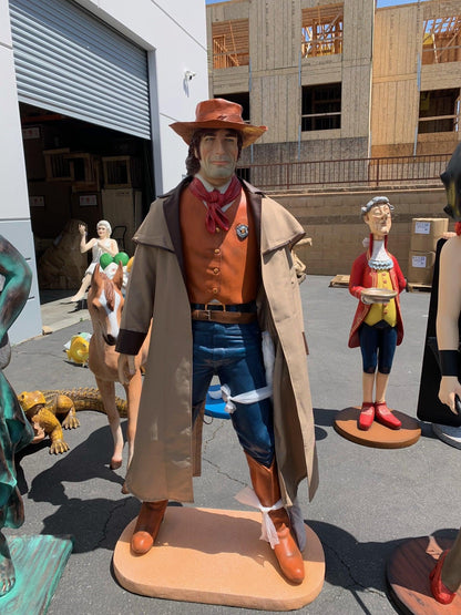 Cowboy Bounty Hunter Statue