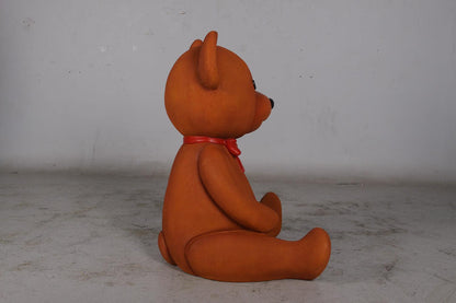 Teddy Bear Sitting Giant Toy Prop Decor Resin Statue