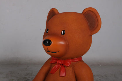 Teddy Bear Sitting Giant Toy Prop Decor Resin Statue