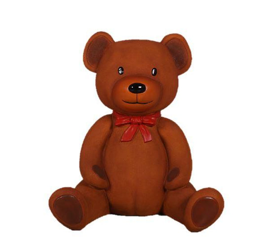 Comic Bear Teddy Sitting Giant Toy Prop Decor Resin Statue - LM Treasures Prop Rentals 