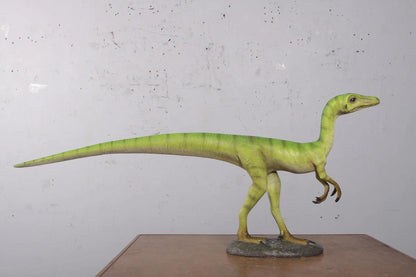 Compsognathus Dinosaur Statue - LM Treasures Prop Rentals 
