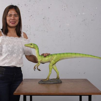Compsognathus Dinosaur Statue - LM Treasures Prop Rentals 