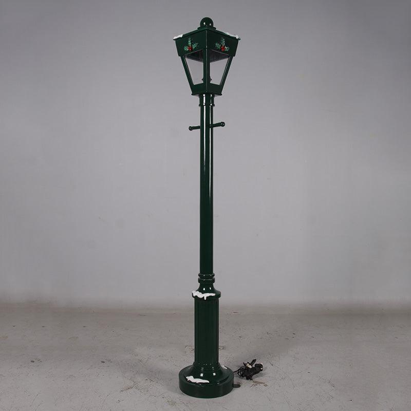 Green Lamp Post Statue - LM Treasures Prop Rentals 