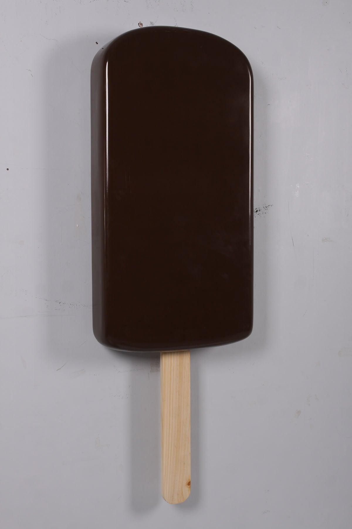 Small Hanging Chocolate Ice Cream Popsicle Statue - LM Treasures Prop Rentals 