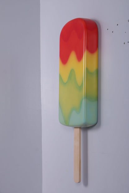 Small Hanging Rainbow Ice Cream Popsicle Statue - LM Treasures Prop Rentals 