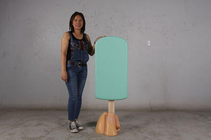 Mint Green Ice Cream Popsicle Statue - LM Treasures Prop Rentals 