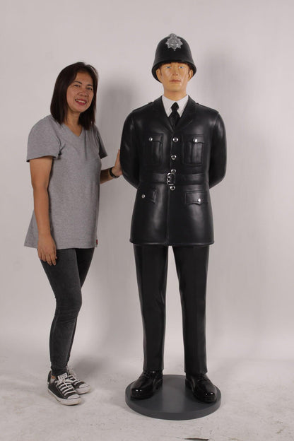 Policeman Bobby Life Size Movie Prop Decor Statue - LM Treasures Prop Rentals 