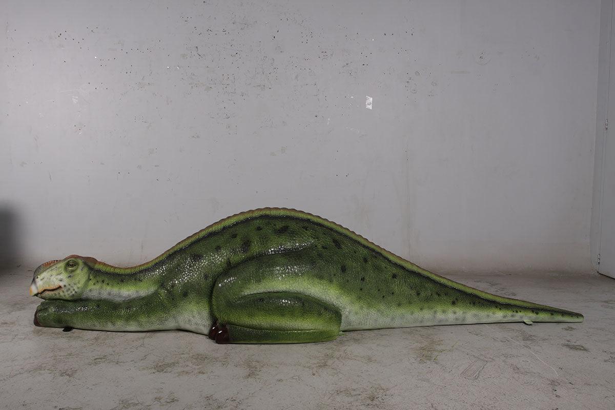 Sleeping Muttaburrasaurus Dinosaur Statue - LM Treasures Prop Rentals 