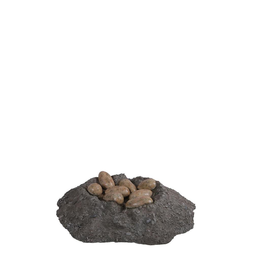 Dinosaur Egg Nest Statue - LM Treasures Prop Rentals 