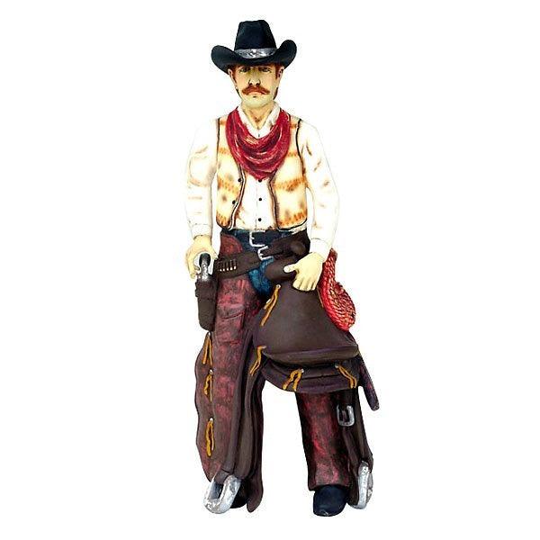 Cowboy Statue - LM Treasures Prop Rentals 