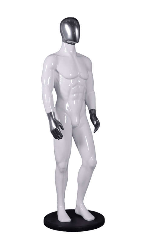 Hunky Modern Man Life Size Statue - LM Treasures Prop Rentals 