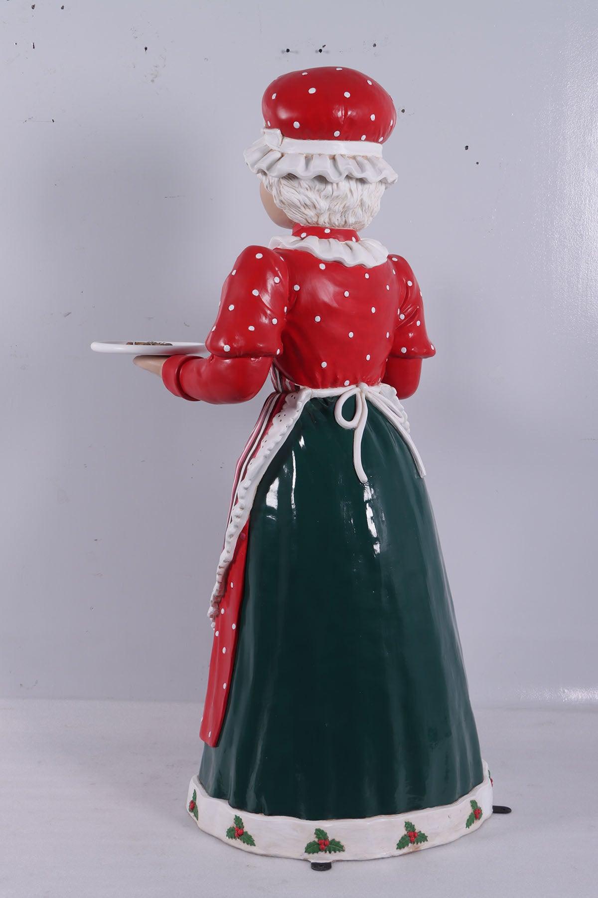 Miss Santa Claus Statue - LM Treasures Prop Rentals 