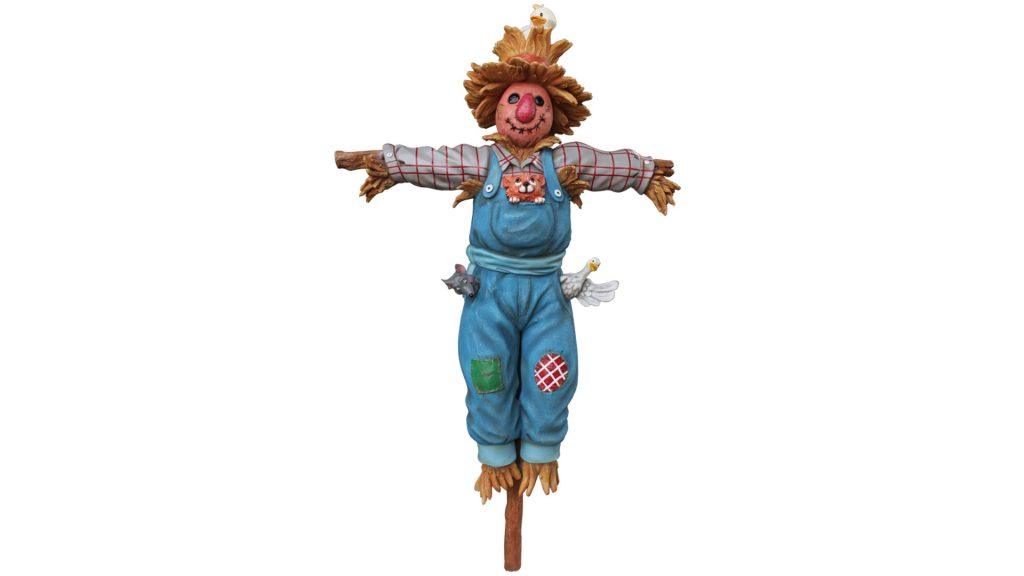 Comic Scarecrow on Post Life Size Decor Prop Statue - LM Treasures Prop Rentals 