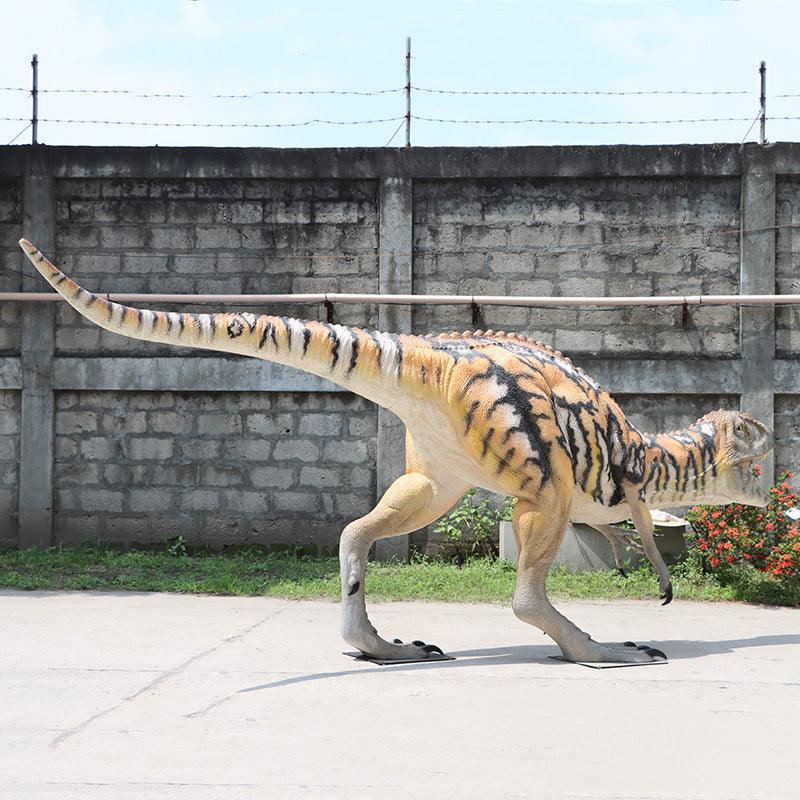 Female Australovenator Dinosaur Life Size Statue - LM Treasures Prop Rentals 