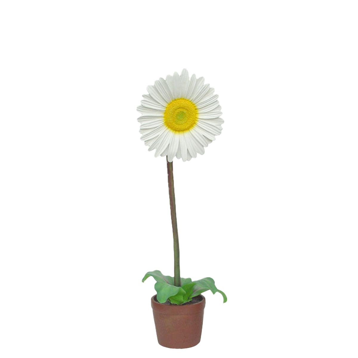 Large Daisy Flower Statue - LM Treasures Prop Rentals 
