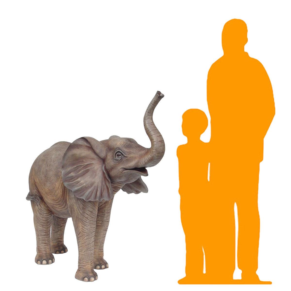 Standing Elephant Statue