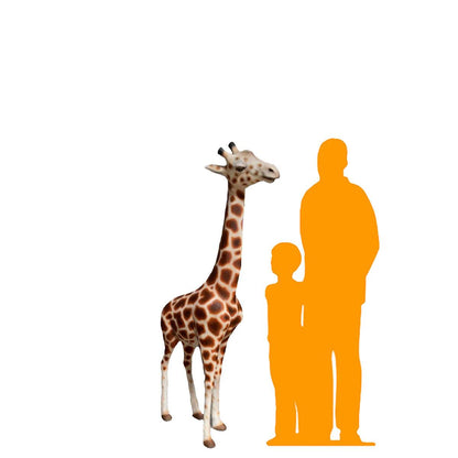 Walking Giraffe Statue - LM Treasures Prop Rentals 