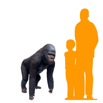 Standing Gorilla Statue