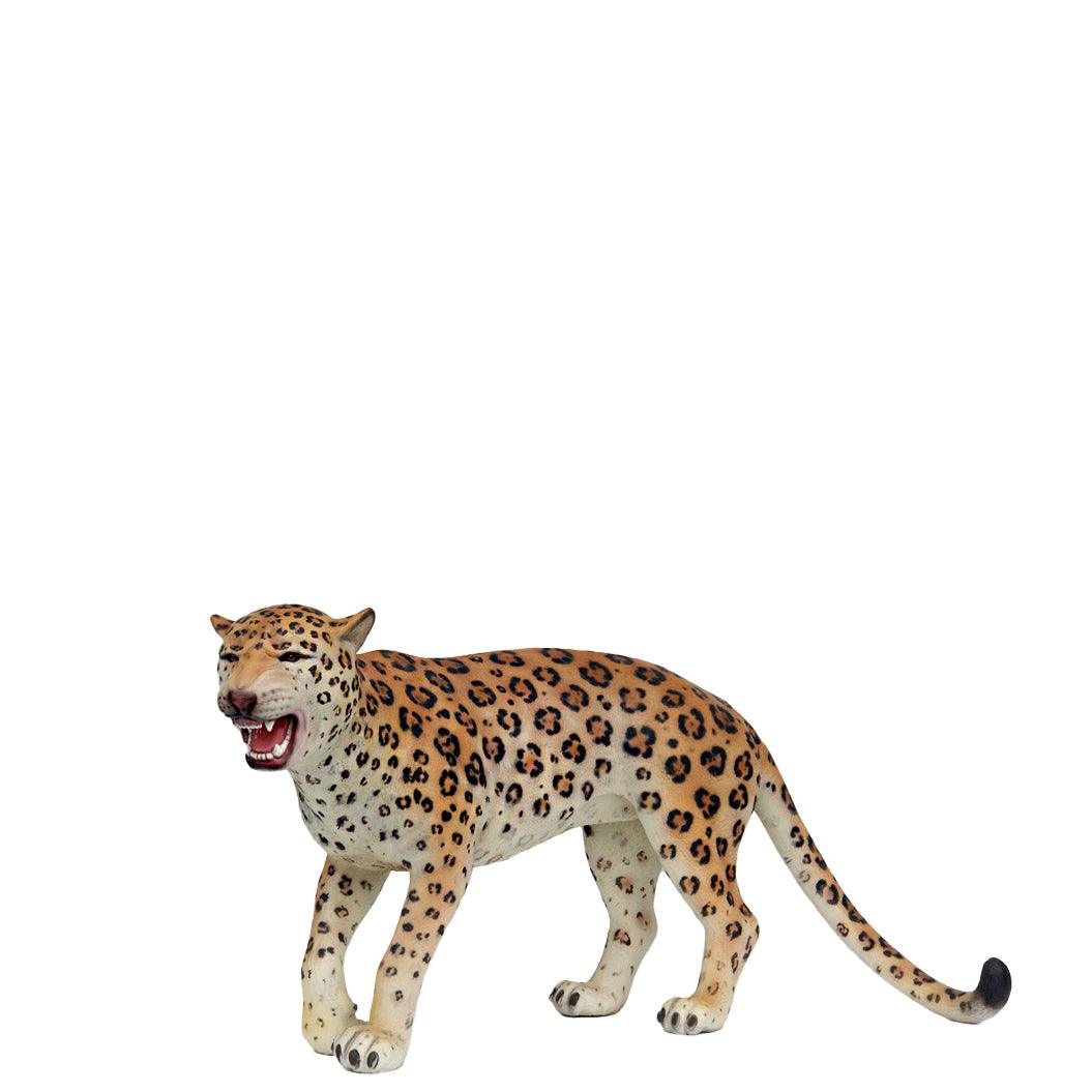 Angry Leopard Statue - LM Treasures Prop Rentals 