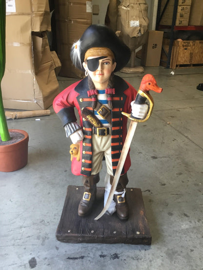 Pirate Girl Statue - LM Treasures Prop Rentals 