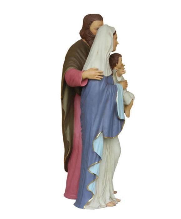 Holy Christmas Family Life Size Statue