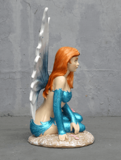 Small Sitting Fairy Statue - LM Treasures Prop Rentals 