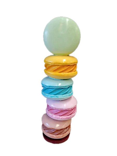 Small Stacked Macaroons Statue - LM Treasures Prop Rentals 