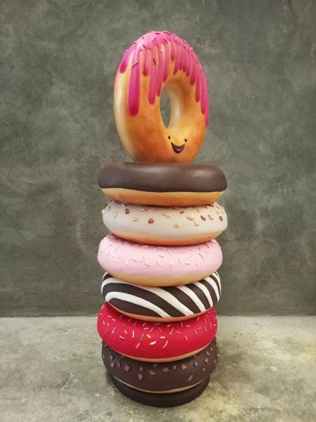 Medium Stacked Donuts Statue