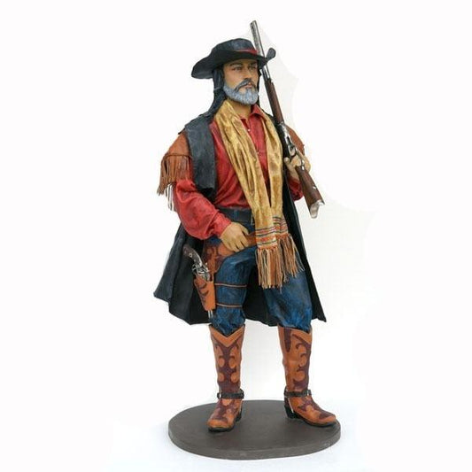 Cowboy With Shotgun Statue - LM Treasures Prop Rentals 