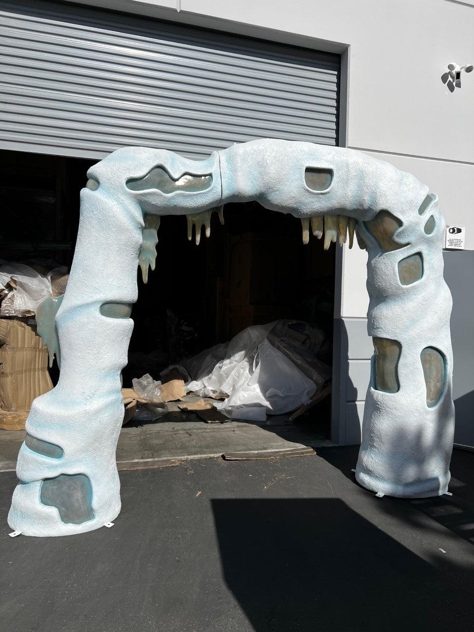 Ice Archway Life Size Prop - LM Treasures Prop Rentals 