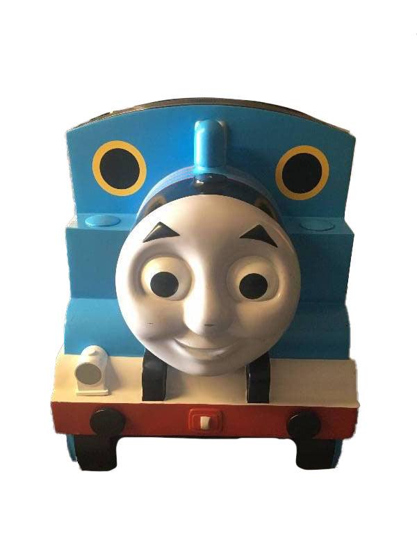 Thomas The Blue Train Statue - LM Treasures Prop Rentals 