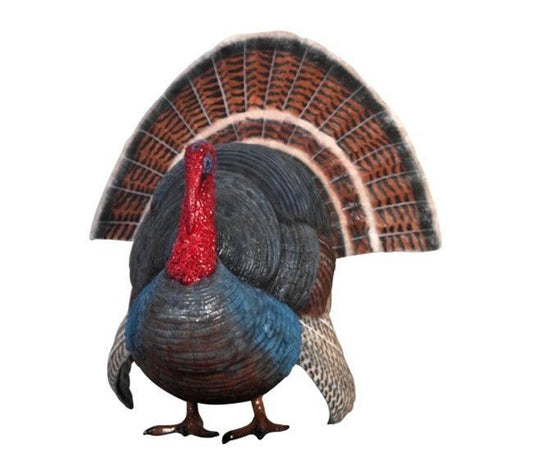 Bird Turkey Standing Animal Prop Life Size Resin Statue - LM Treasures Prop Rentals 