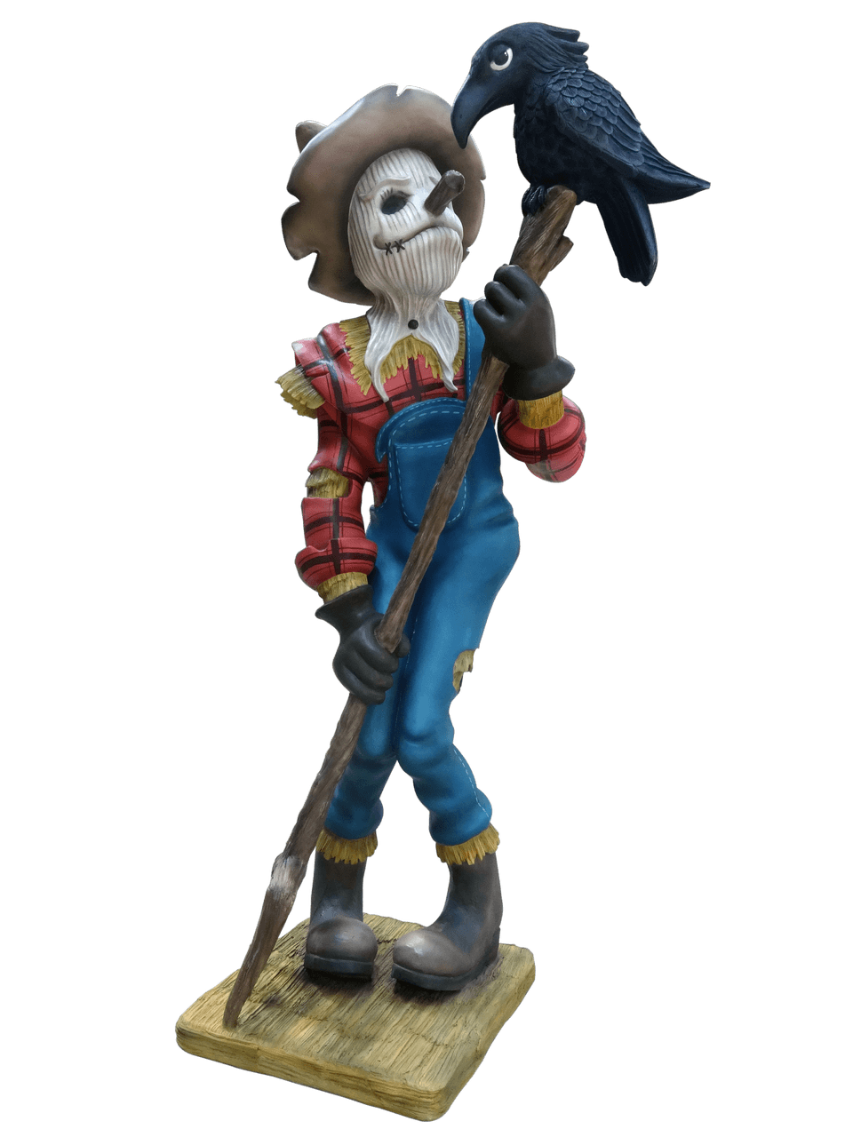 Scarecrow Statue - LM Treasures Prop Rentals 