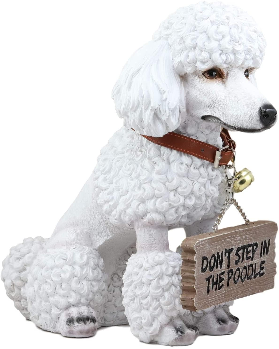 French Poodle FiFi Table Top Statue