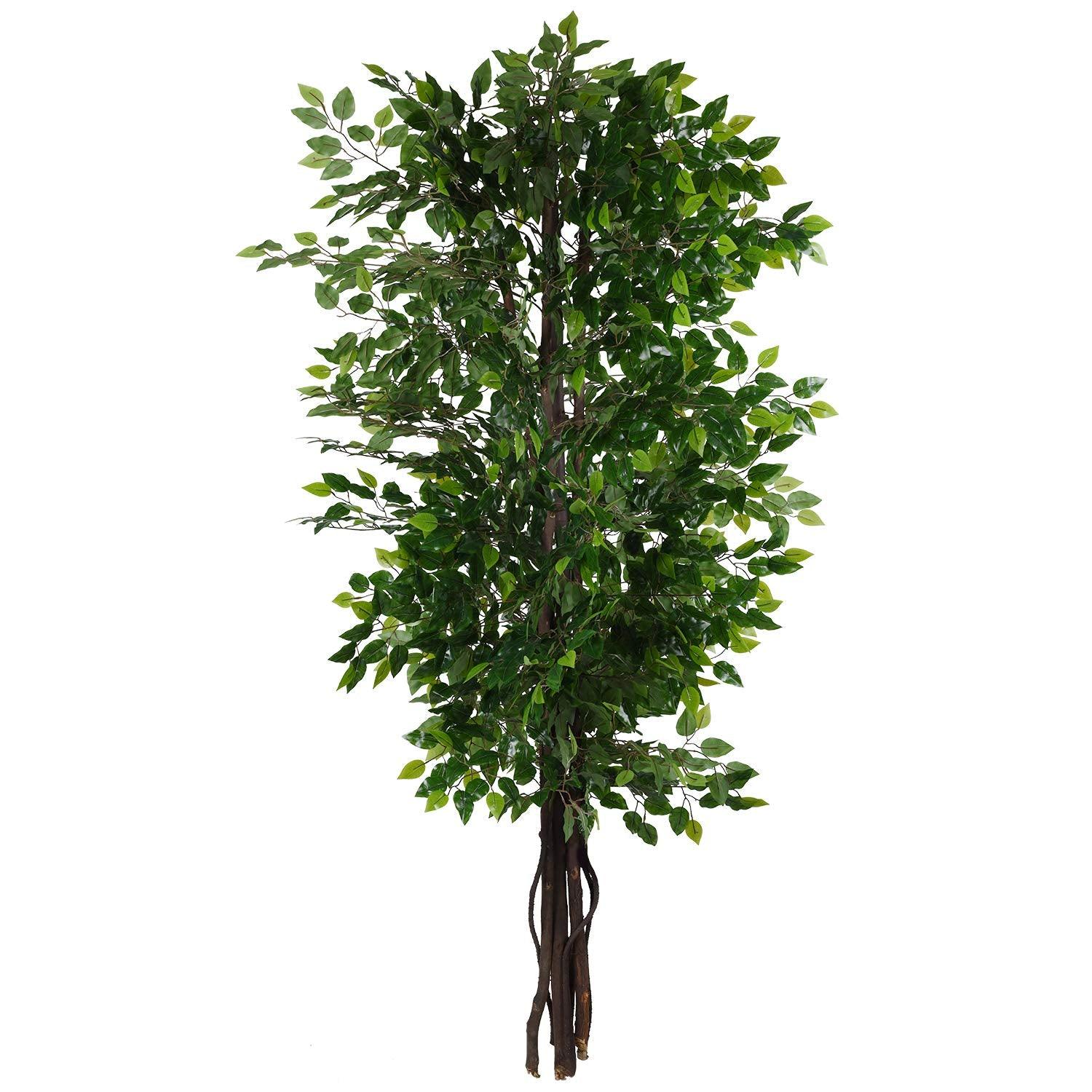 Artificial Foliage Tree Ficus2 6.5 ft Jungle Safari Prop Decor - LM Treasures Prop Rentals 