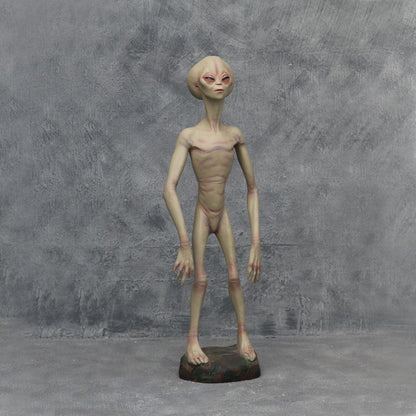 Alien Encounter Life Size Statue