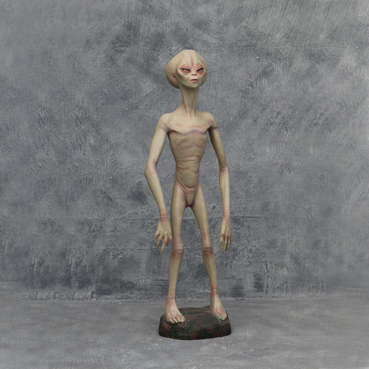 Alien Encounter Life Size Statue - LM Treasures Prop Rentals 