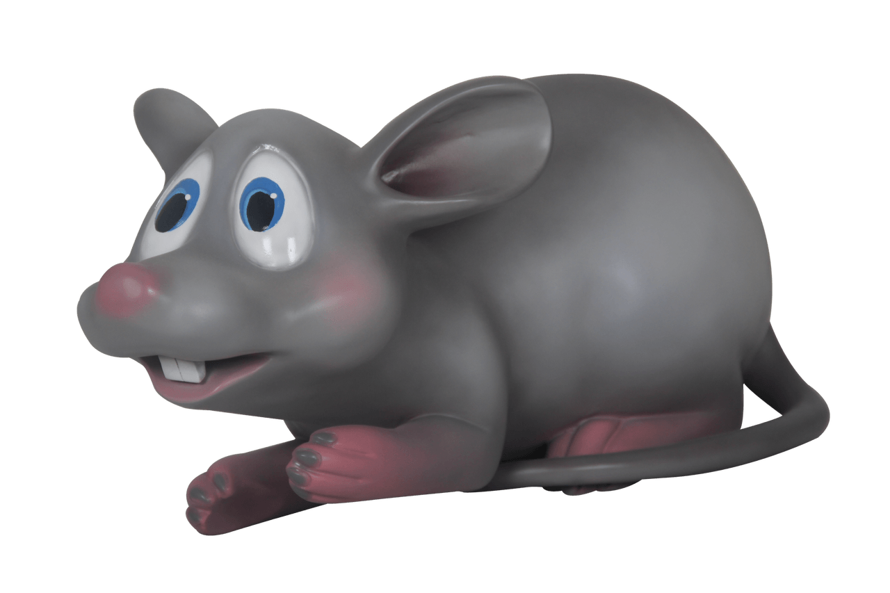 Comic Mouse Hungry Resin Statue Movie Prop Decor - LM Treasures Prop Rentals 