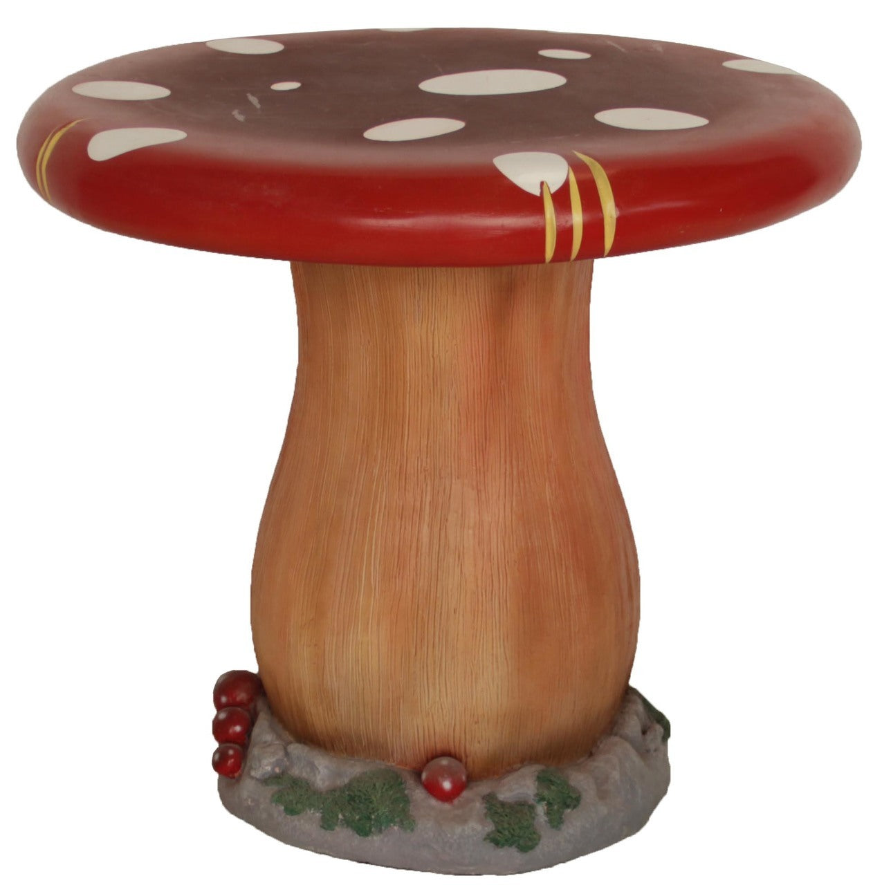 Mushroom Fly Agri Table Prop Decor Statue - LM Treasures Prop Rentals 