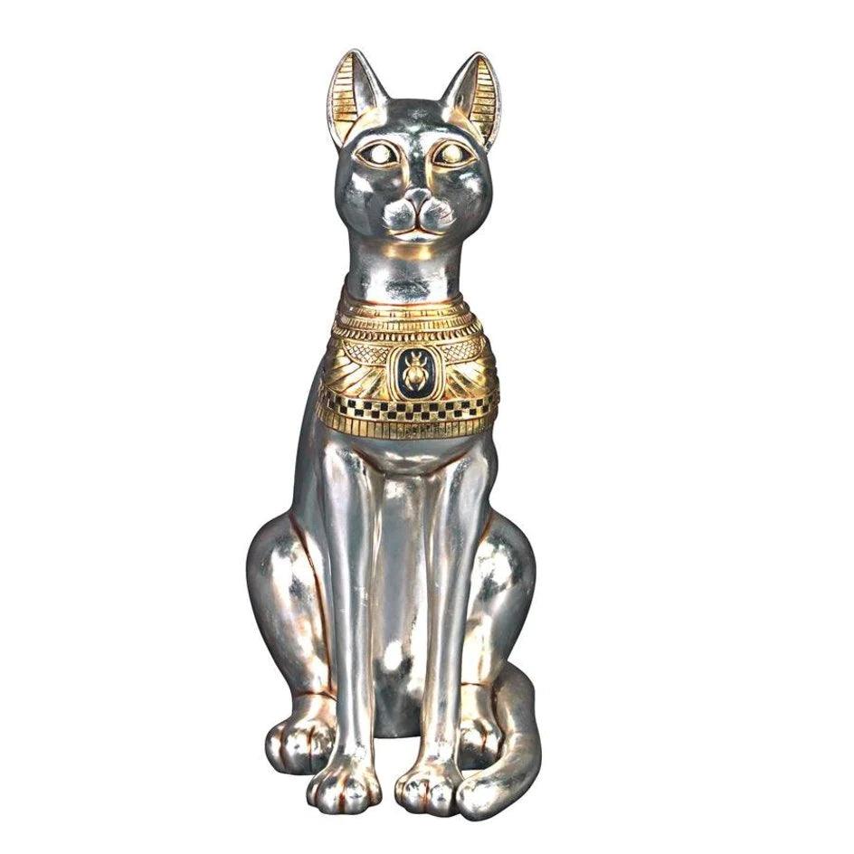 Egyptian Bastet Cat Statue - LM Treasures Prop Rentals 