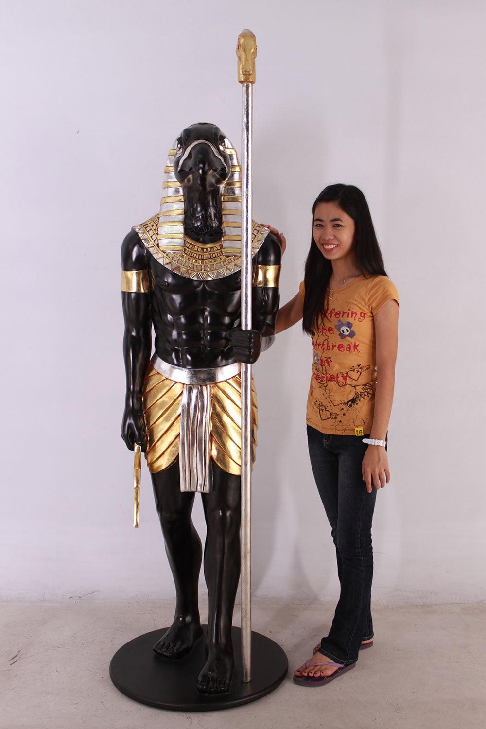 Egyptian Horus Life Size Statue