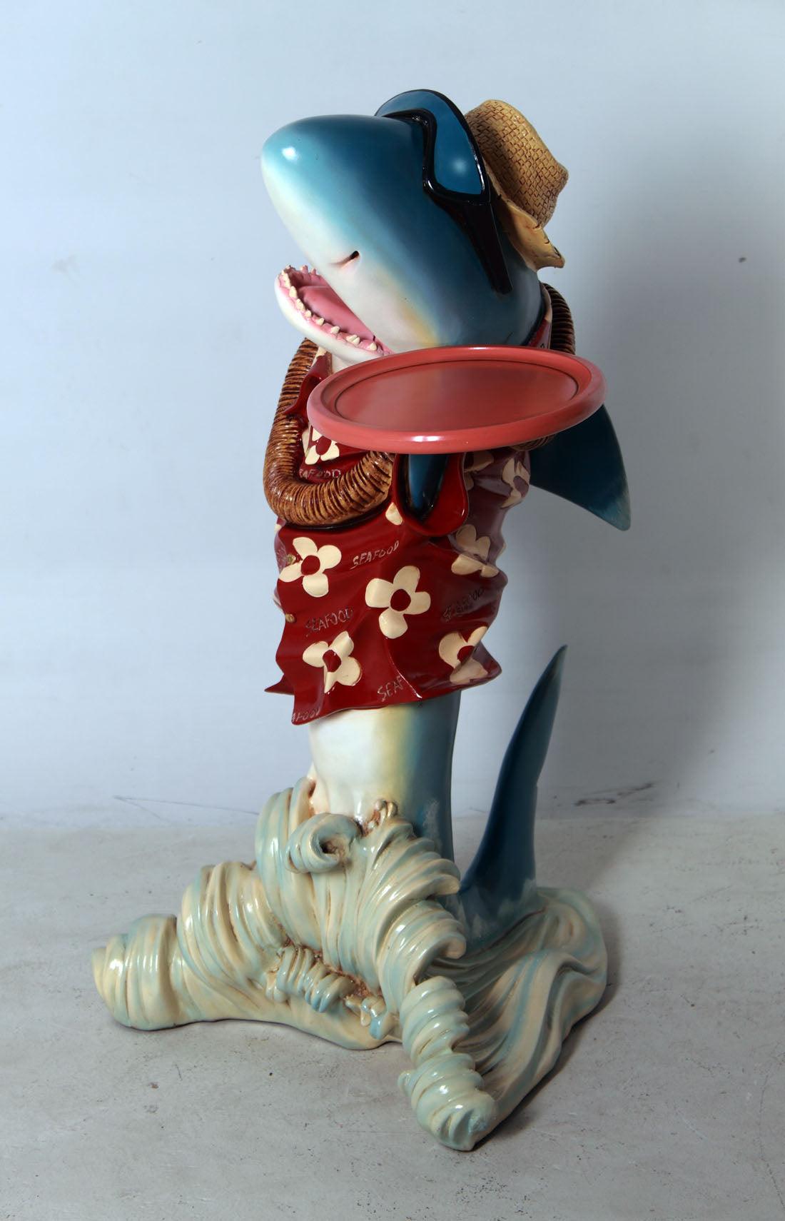 Shark Butler Small Life Size Statue Prop - LM Treasures Prop Rentals 