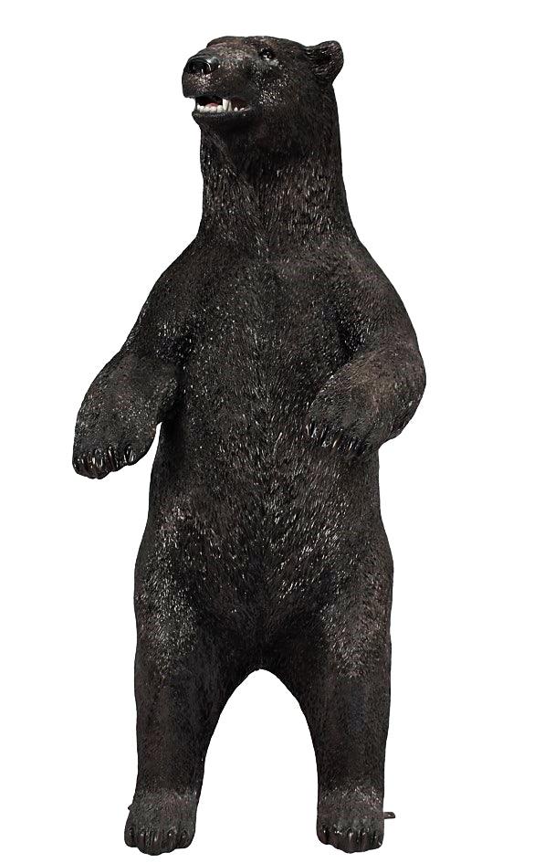 Standing Black Bear Statue - LM Treasures Prop Rentals 