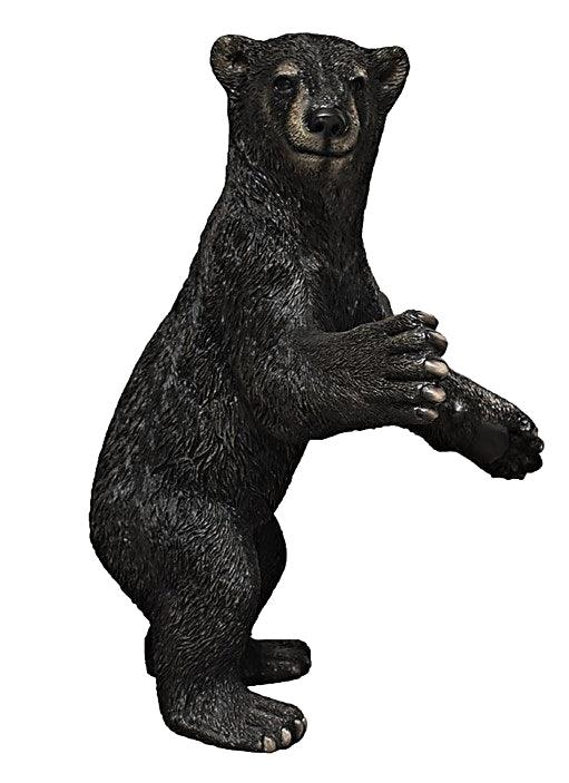 Baby Cub Black Bear Statue