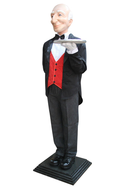 Butler Life Size Decor Prop Statue - LM Treasures Prop Rentals 