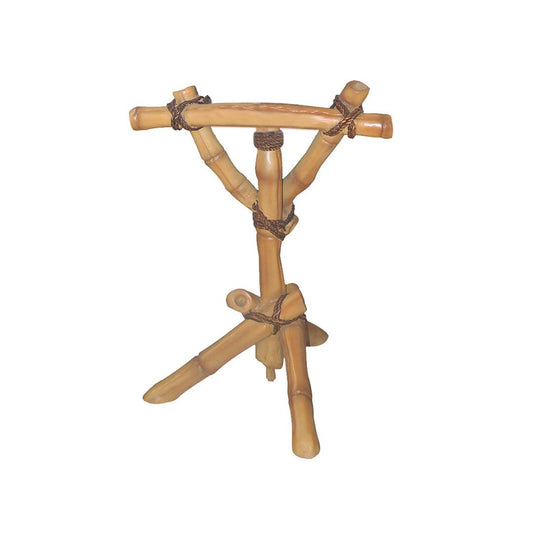 Bamboo Stand Over Sized Statue - LM Treasures Prop Rentals 